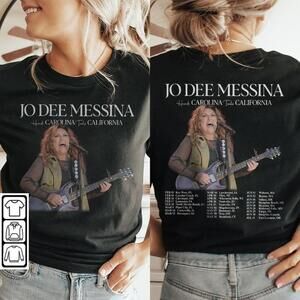 Jo Dee Messina Music Shirt, Jo Dee Messina  Tour Heads Carolina 2 Sided